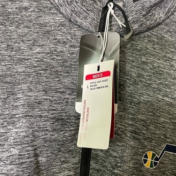 Antigua NBA Utah Jazz Golf Full-Zip Jacket • NWT • Size: Large - Picture 9 of 9
